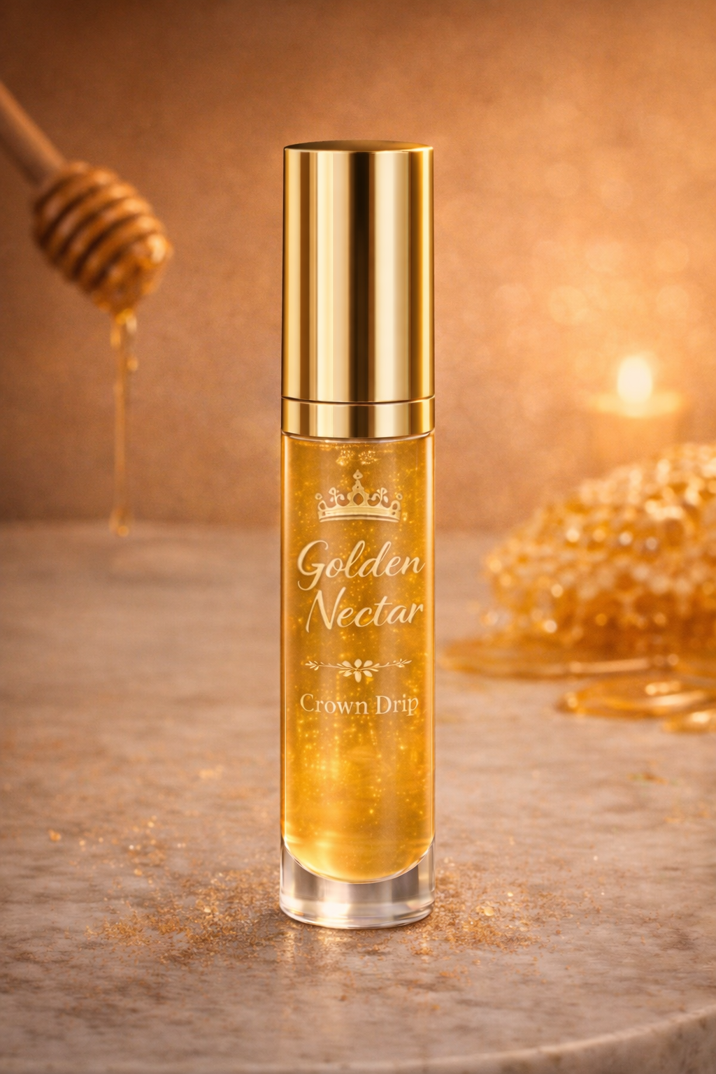 Golden Royal – Crown Drip Lip Elixir