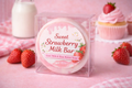 Sweet Strawberry Milk Bar
Goat Milk & Shea Butter Soap